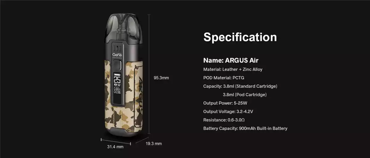 kit Argus Air vintage grey